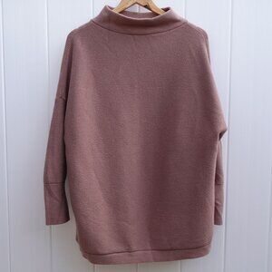 Oversized Casual Loose Turtleneck Long Sleeve Slouchy Baggy Knit Tunic Sweater